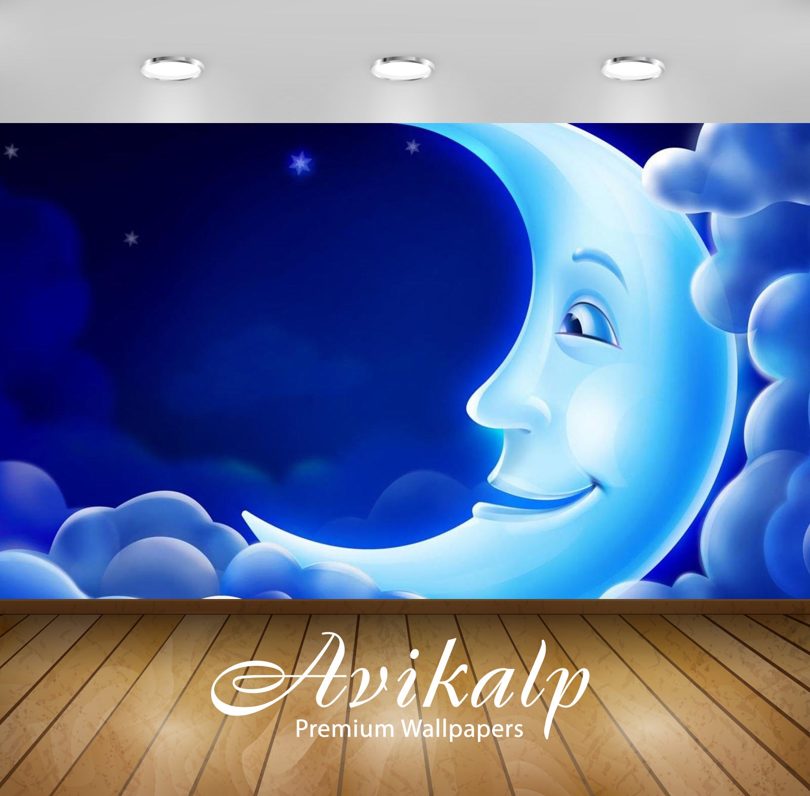 Avikalp Exclusive Awi3364 Moon Cartoon For Kids Full HD Wallpapers for –  Avikalp International - 3D Wallpapers
