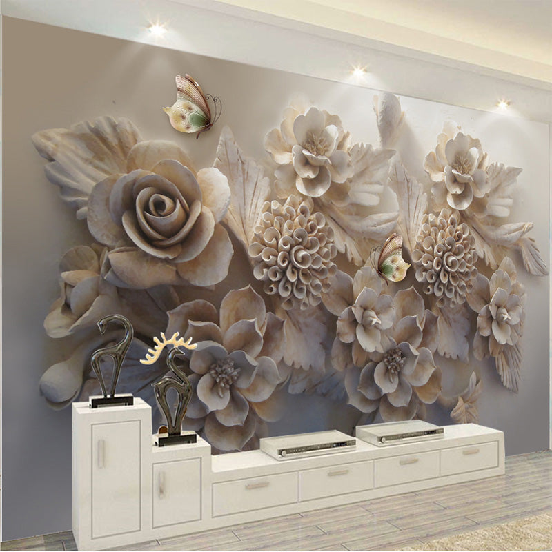 Avikalp Custom Mural 3D Wallpaper European Aesthetic Three-dimensional