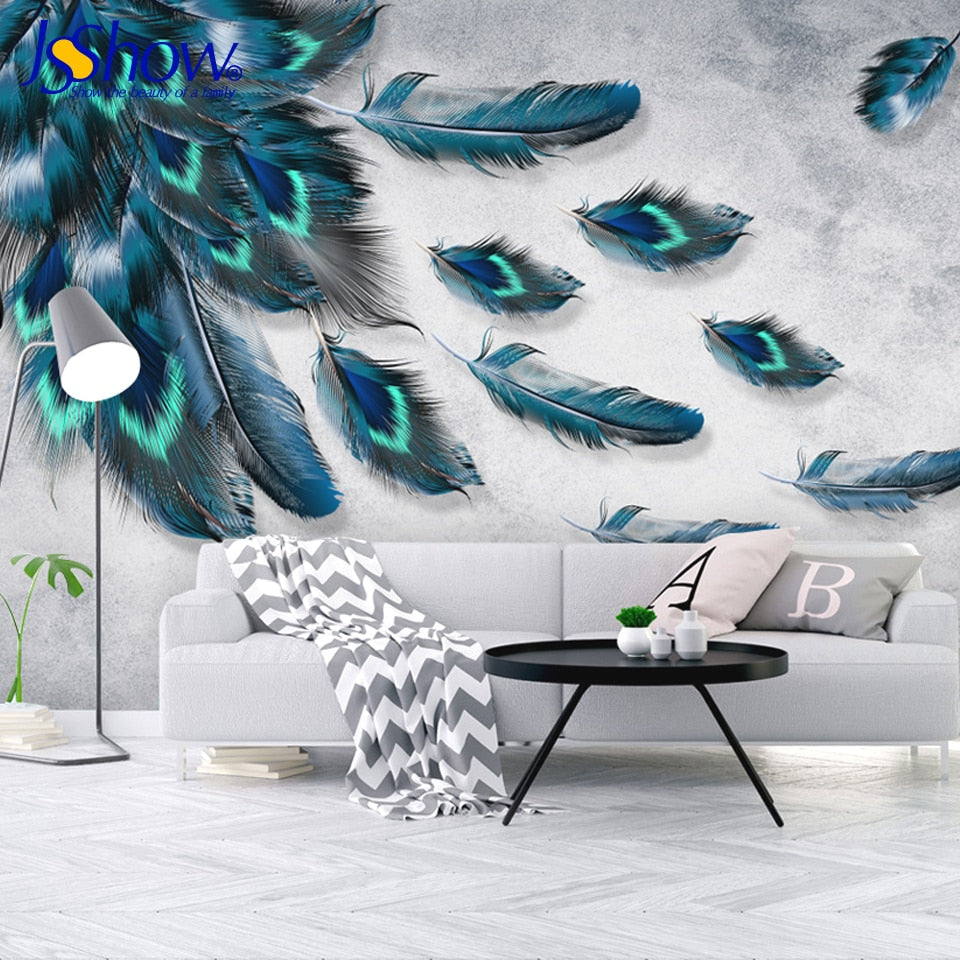 Wallpaper Design For Bedroom 3D / Custom 3d Wallpaper Design Flowers