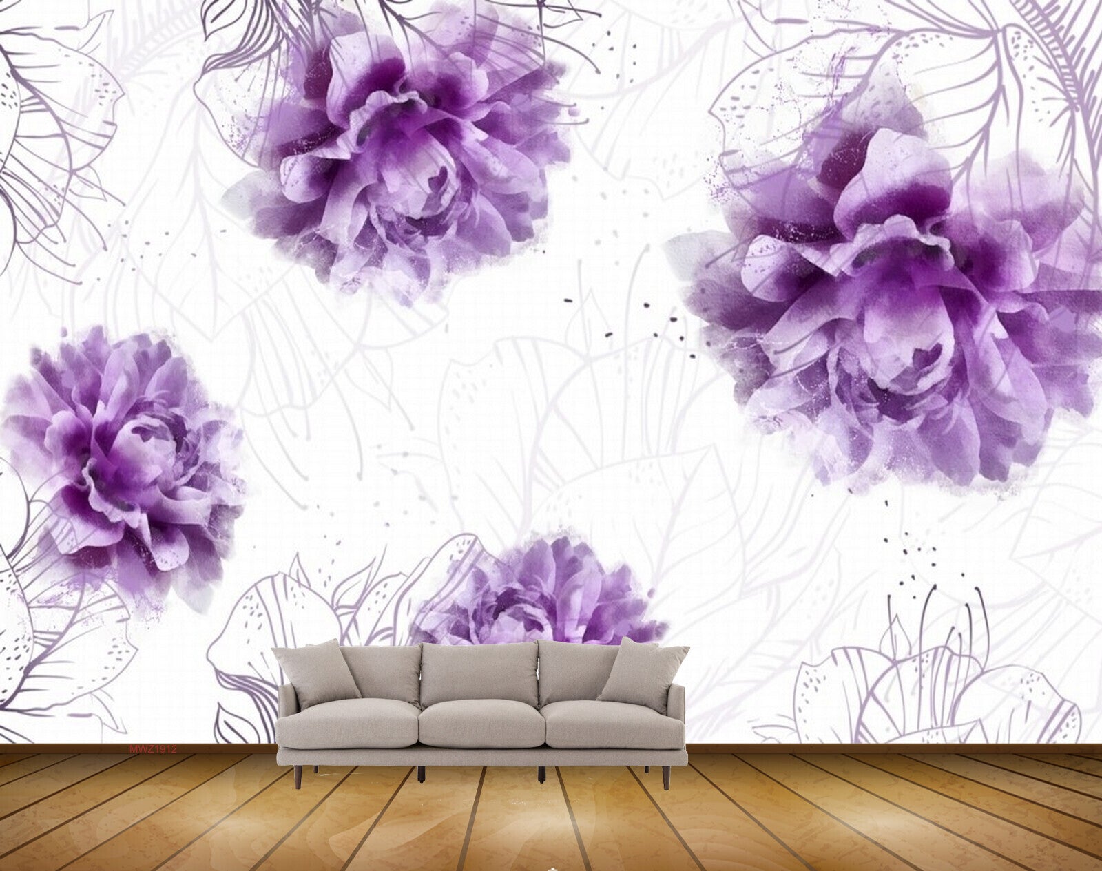 Purple Green Flower Wallpapers  Wallpaper Cave
