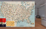 Avikalp MWZ3614 US Map Transport Systems HD Wallpaper