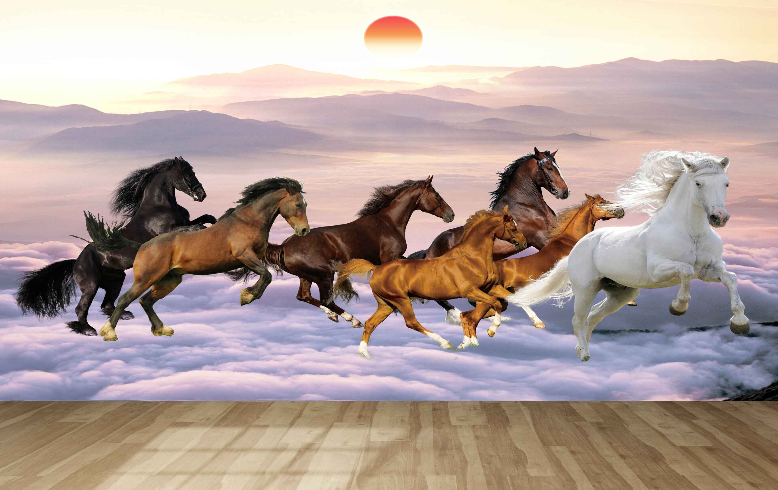 Phải chăng bạn là một tín đồ của những chú ngựa ngựa vằn hoang dã? Khám phá bức ảnh đẹp như tranh vẽ với đàn ngựa hoang dã chạy tung tăng trên đồng cỏ xanh mơn mởn trong ánh nắng chiều hoàng hôn.