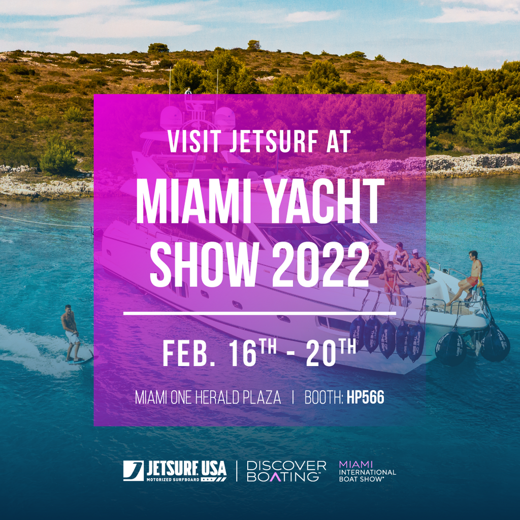 JetSurf at Miami Yacht Show 2022