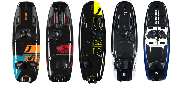 JETSURF Boards Comparisson