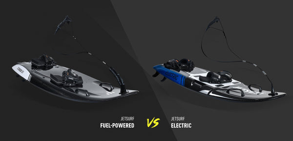 Fuel powered vs. Electric surfboard
