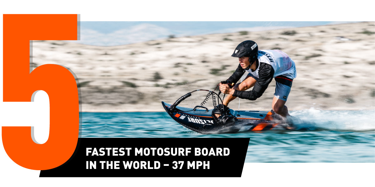 You should buy a JetSurf - the fastest motosurf
