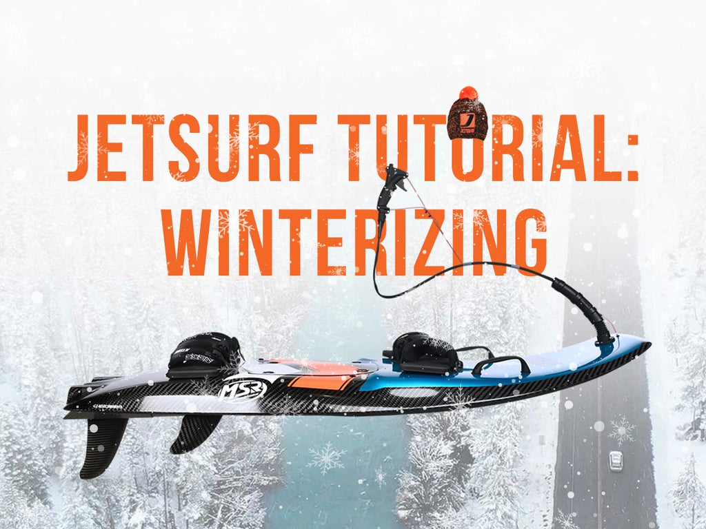 JetSurf tutorial: winterizing