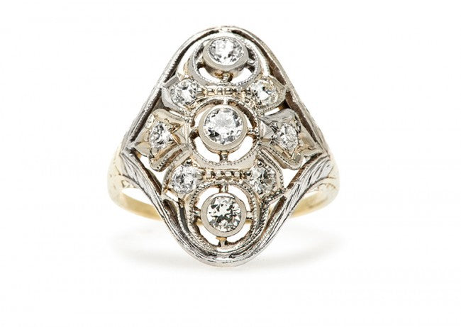 unique vintage engagement ring