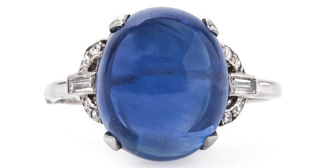 Vintage Cabochon Sapphire Ring | Wingate from Trumpet & Horn