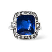 vintage sapphire ring