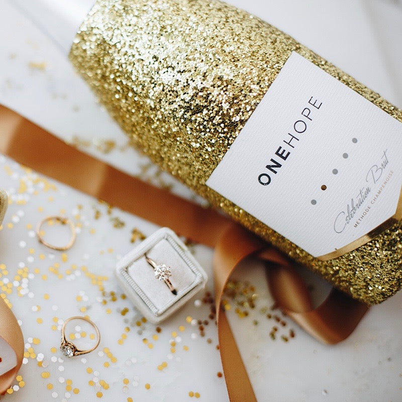 OneHope Wine | Vintage engagement rings wine charity