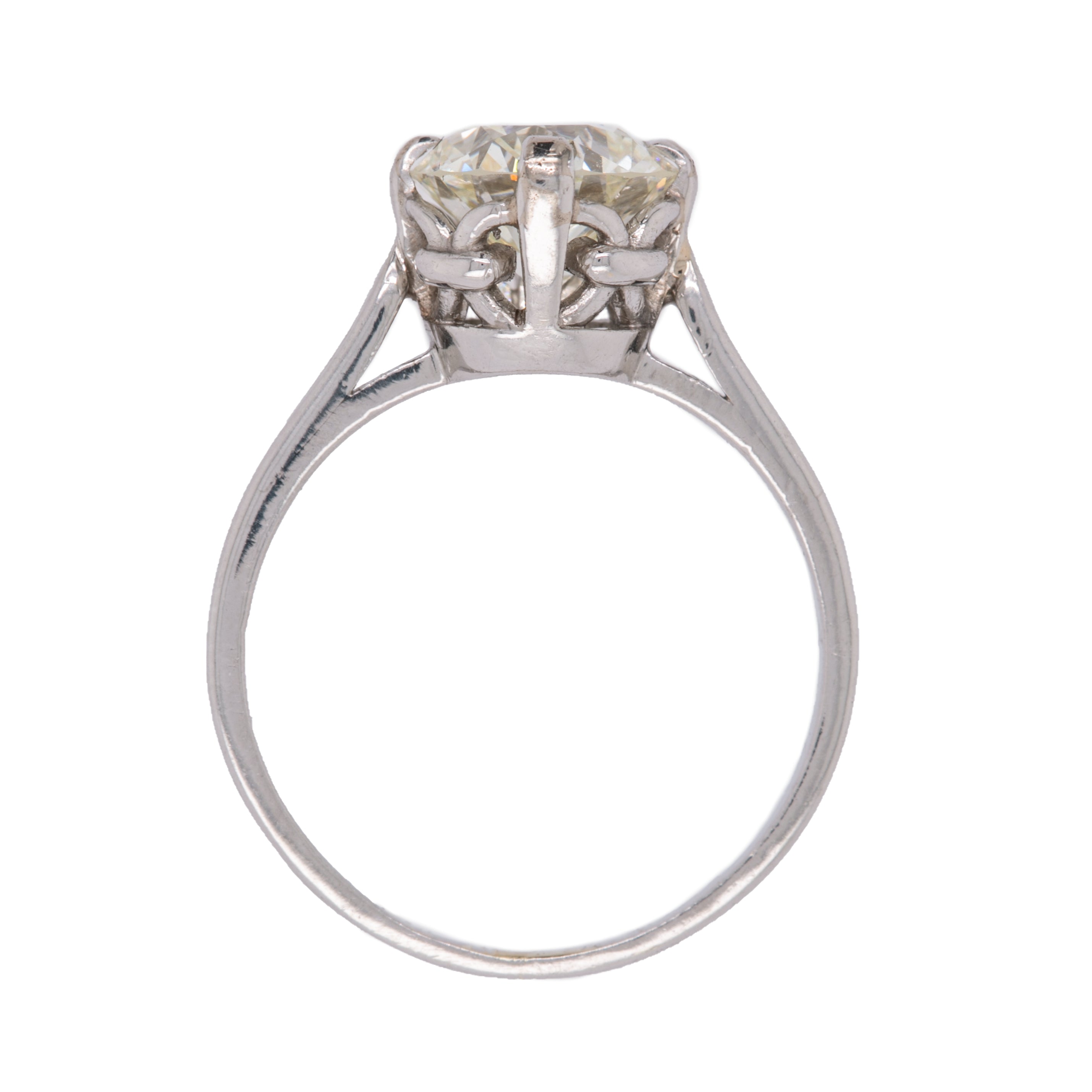 A Perfect Vintage Art Deco Solitaire Engagement Ring | Collingwood ...