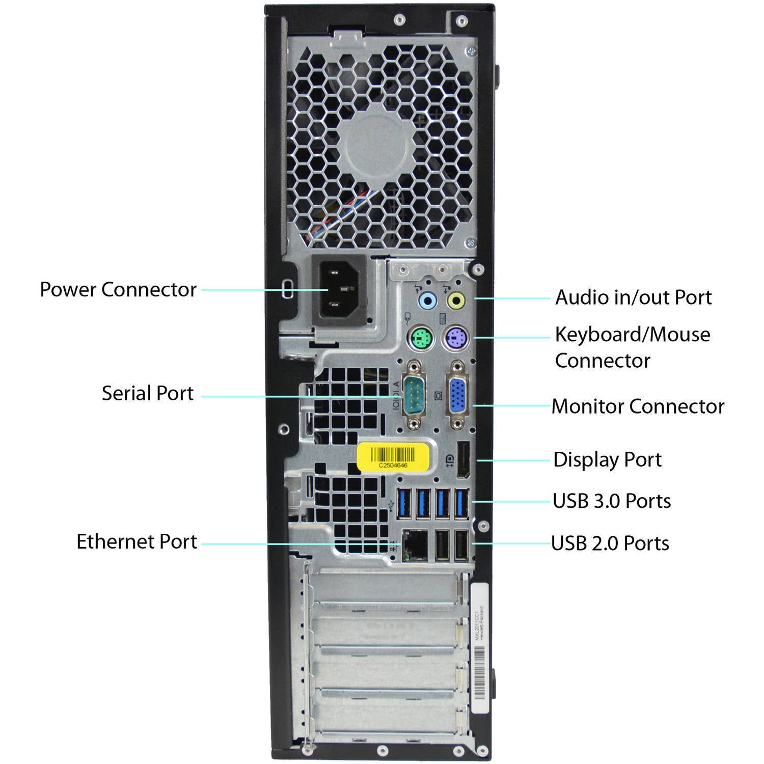 フラワープリント デスクトップPC HP Compaq Pro 6300 SFF QV985AV 第3