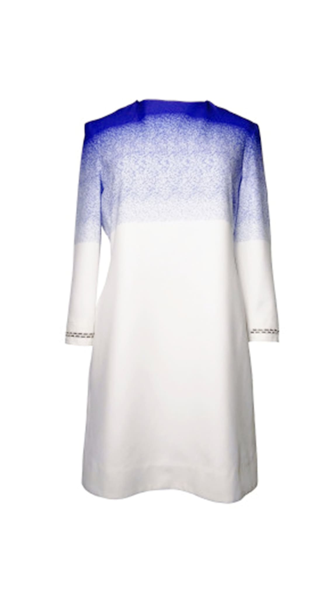 white silk dress long sleeve