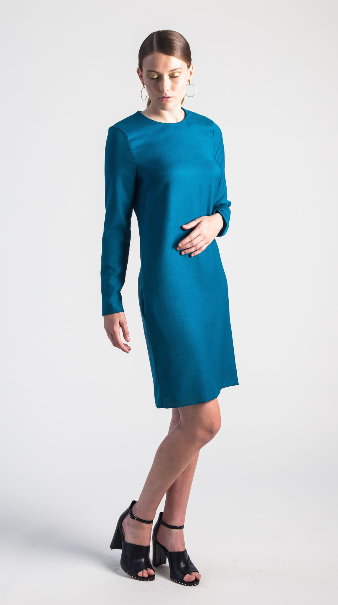 long sleeve homecoming dress