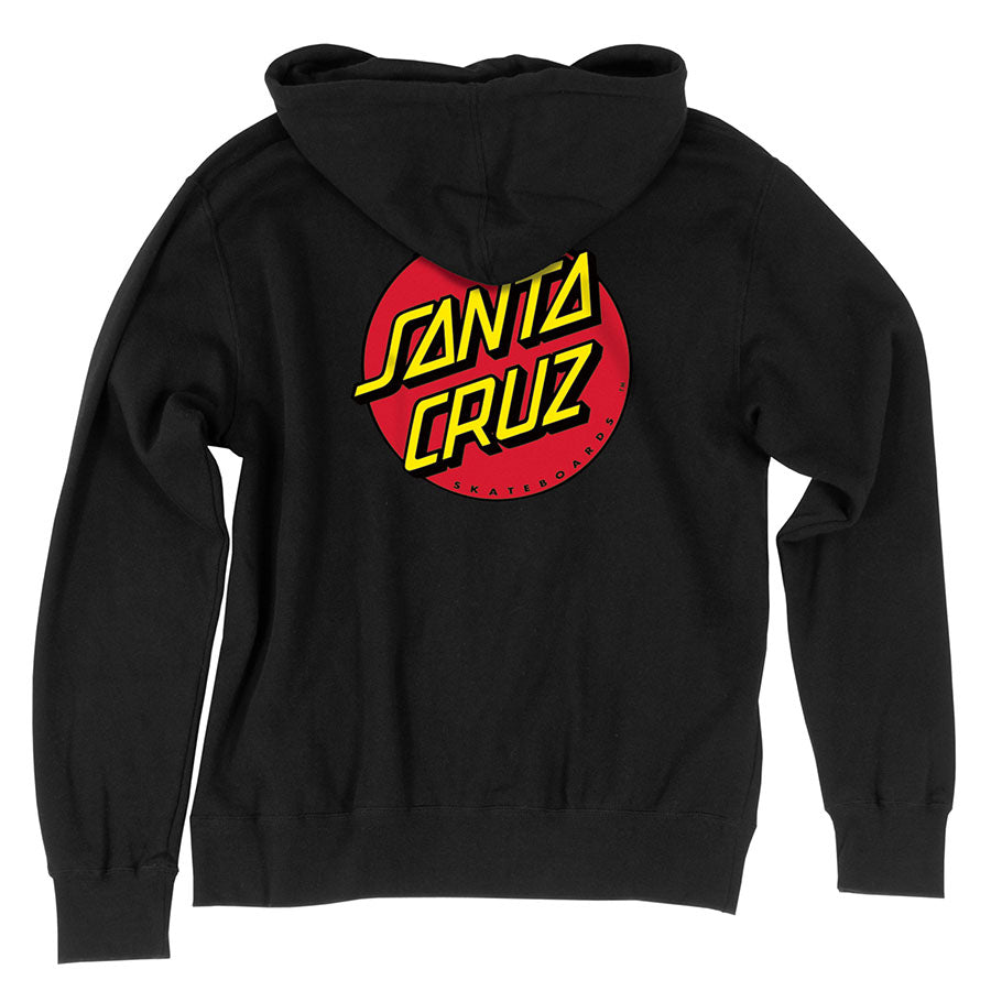 santa cruz black hoodie