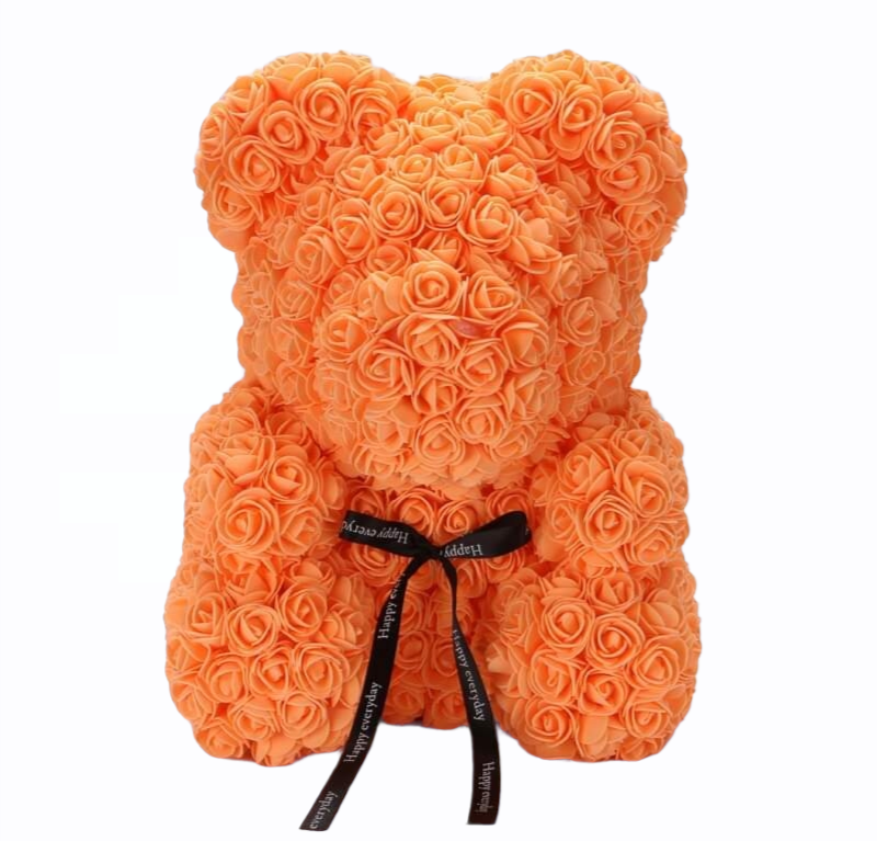 Rose Bear Made Of Flower Teddy Plush Wedding Gift 40cm Xl Box Mother Dan S Collectibles And More