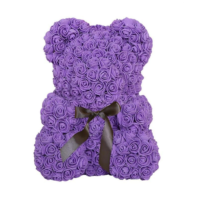 teddy bear violet