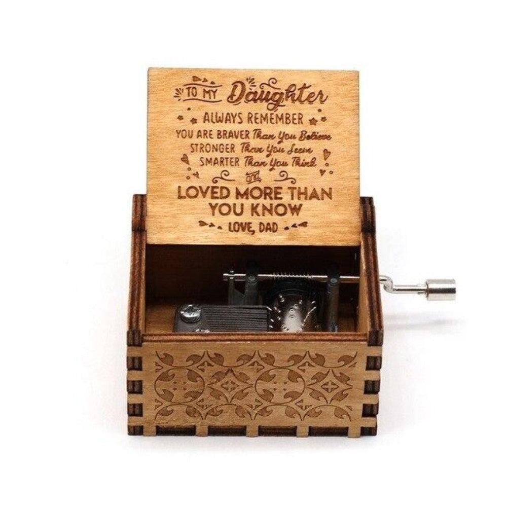 dad daughter music box