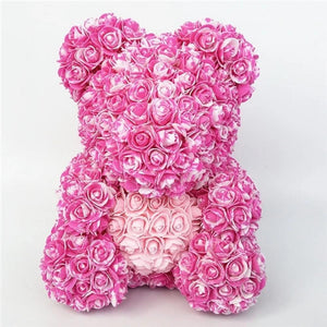 forever rose teddy bear