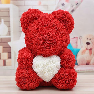 rose teddy bear