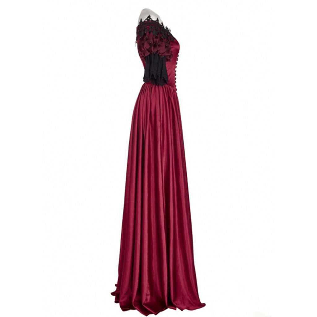 Dress Renaissance Victorian Halloween Costume Vampire Twilight Blood ...