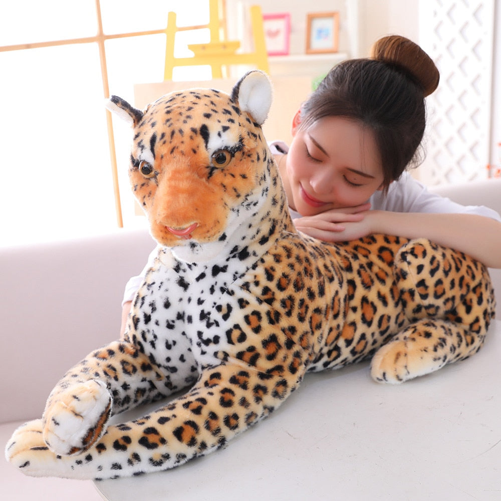 pink cheetah stuffed animal