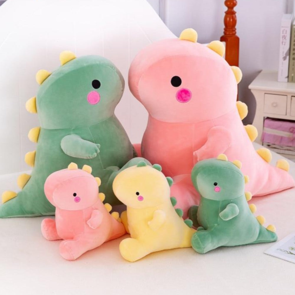 pink t rex plush