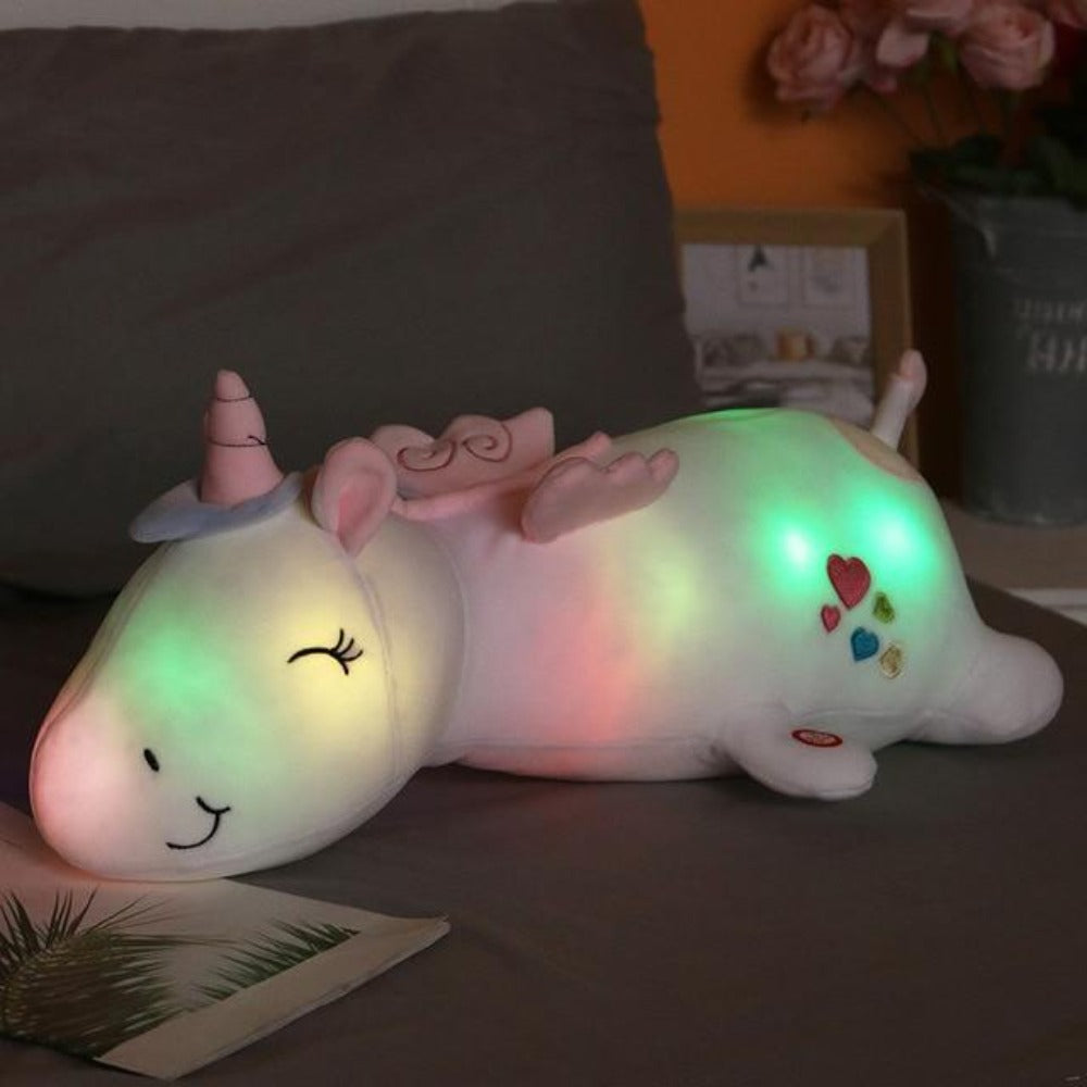 Unicorn Pillow Plush Stuffed Animal Squish Pet Plushies ...