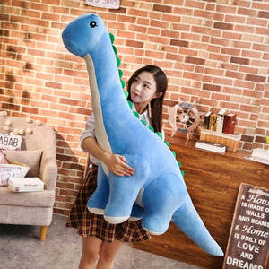 stuffed dinosaur pillow