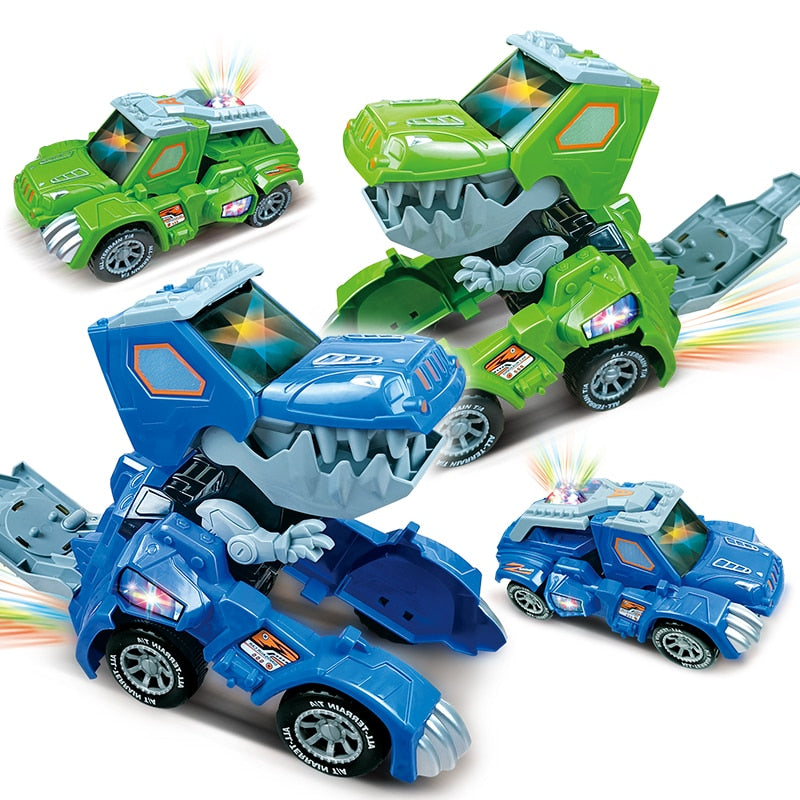 dinosaur car transformer