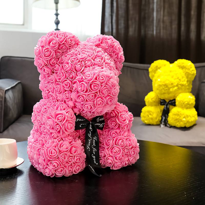 rose teddy bear