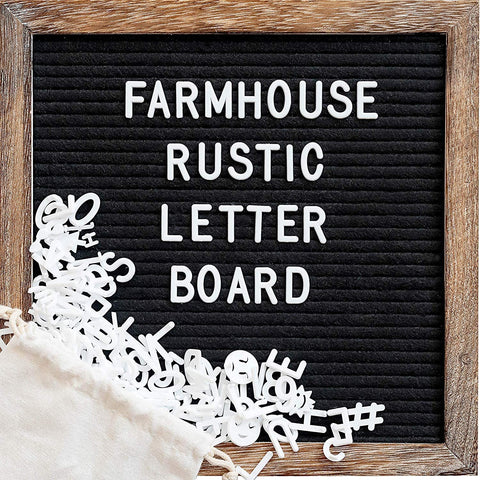 Felt Letter board