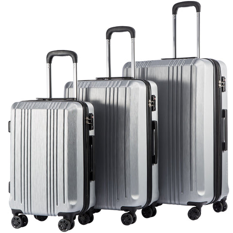 Hard case, 4-wheel luggage set