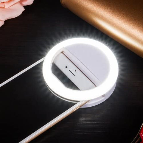 Clip-on phone Ring light, image from Amazon.com