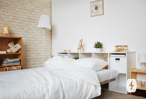 Bedrooms breed dust, pollutants, and allergens