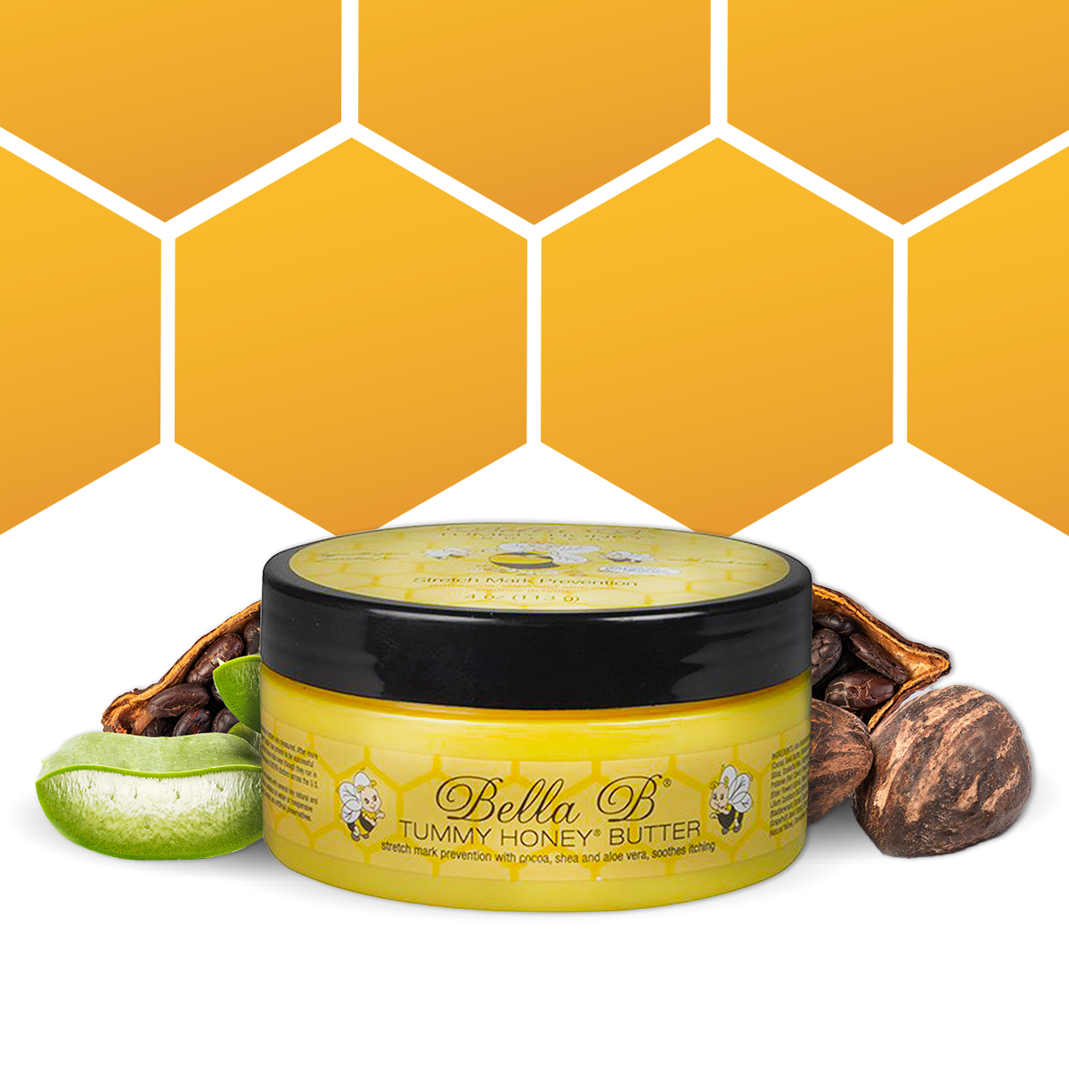 Bella B Bundle - Nipple Nurture Butter 2 oz and Tummy Honey Butter 4 o -  Bella Brands Inc