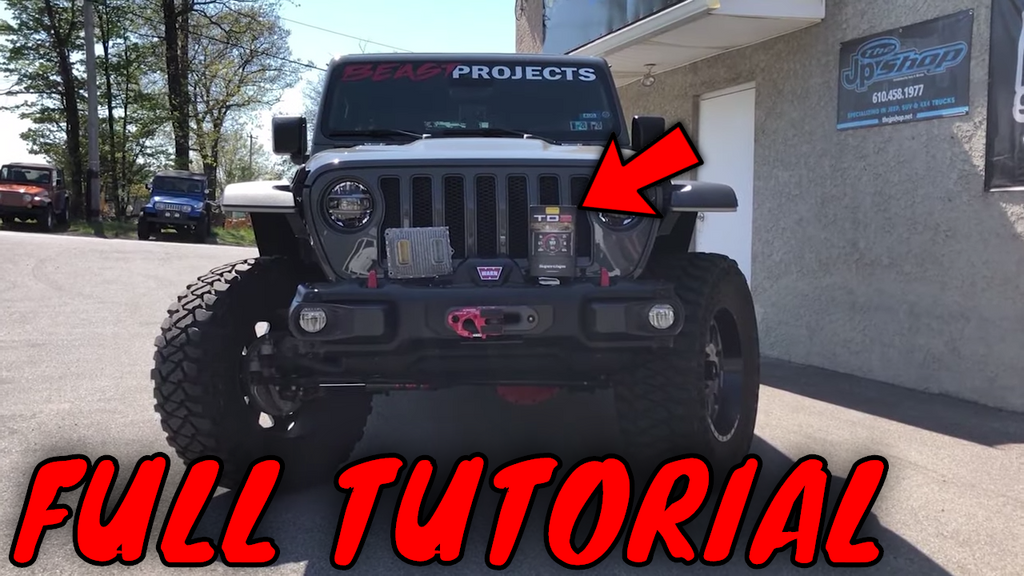 UNLOCK THE POWER! Jeep Wrangler JL Superchips Tuning Install & Trail D –  BEAST Projects