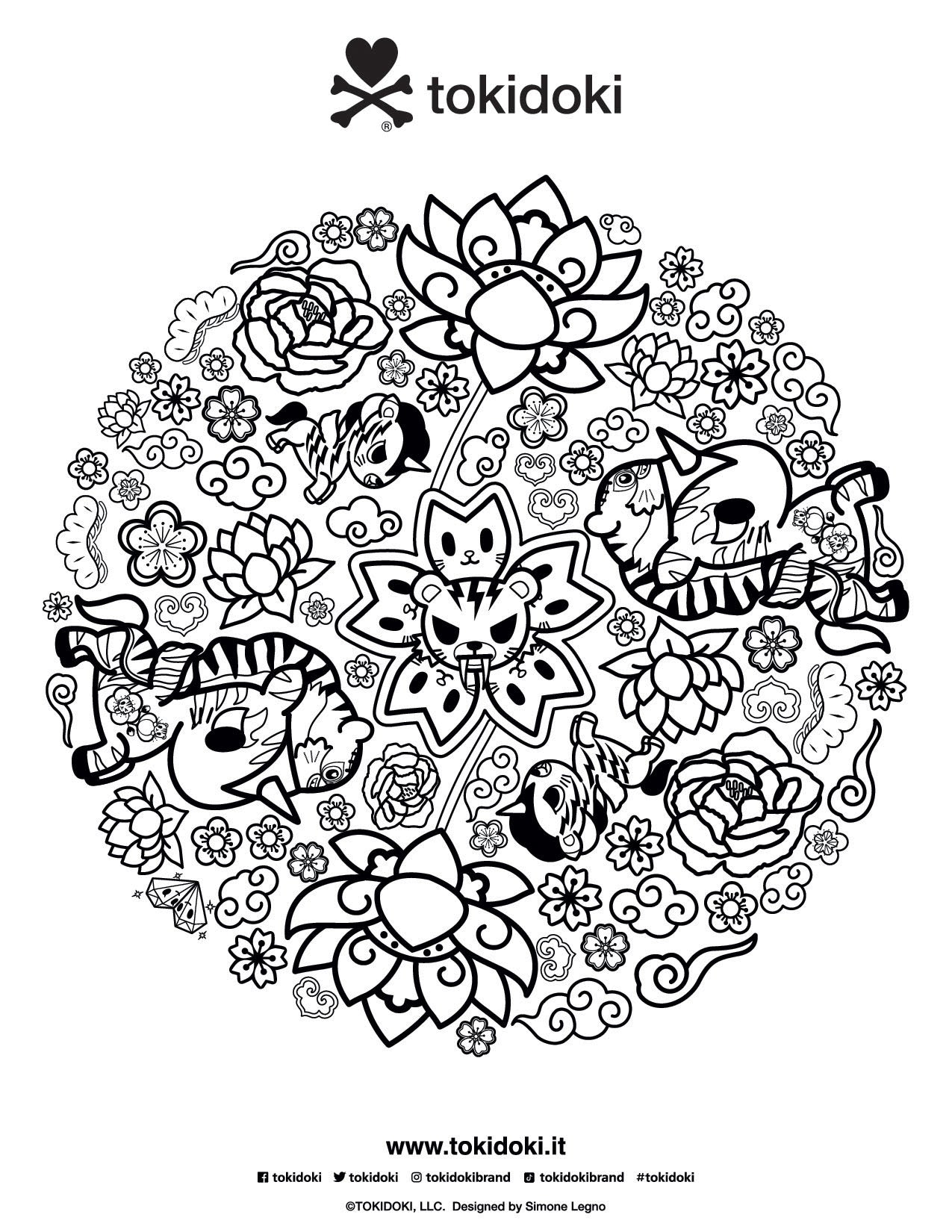 donutella coloring pages
