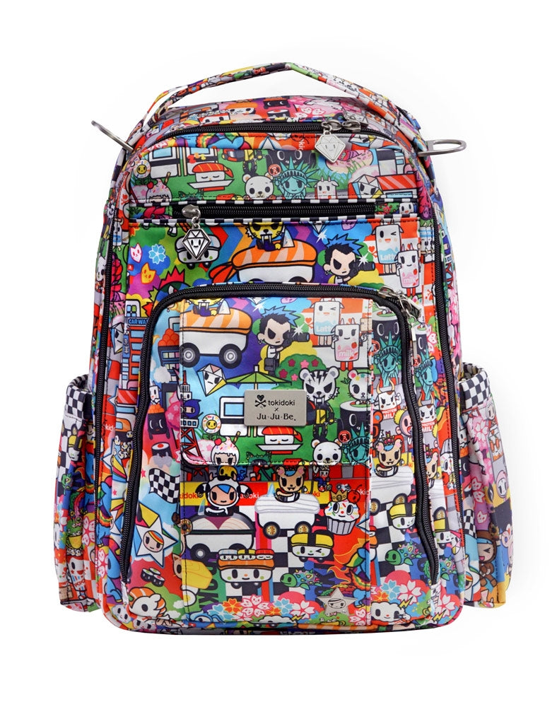 tokidoki x JuJuBe Be Right Back Backpack Sushi Cars