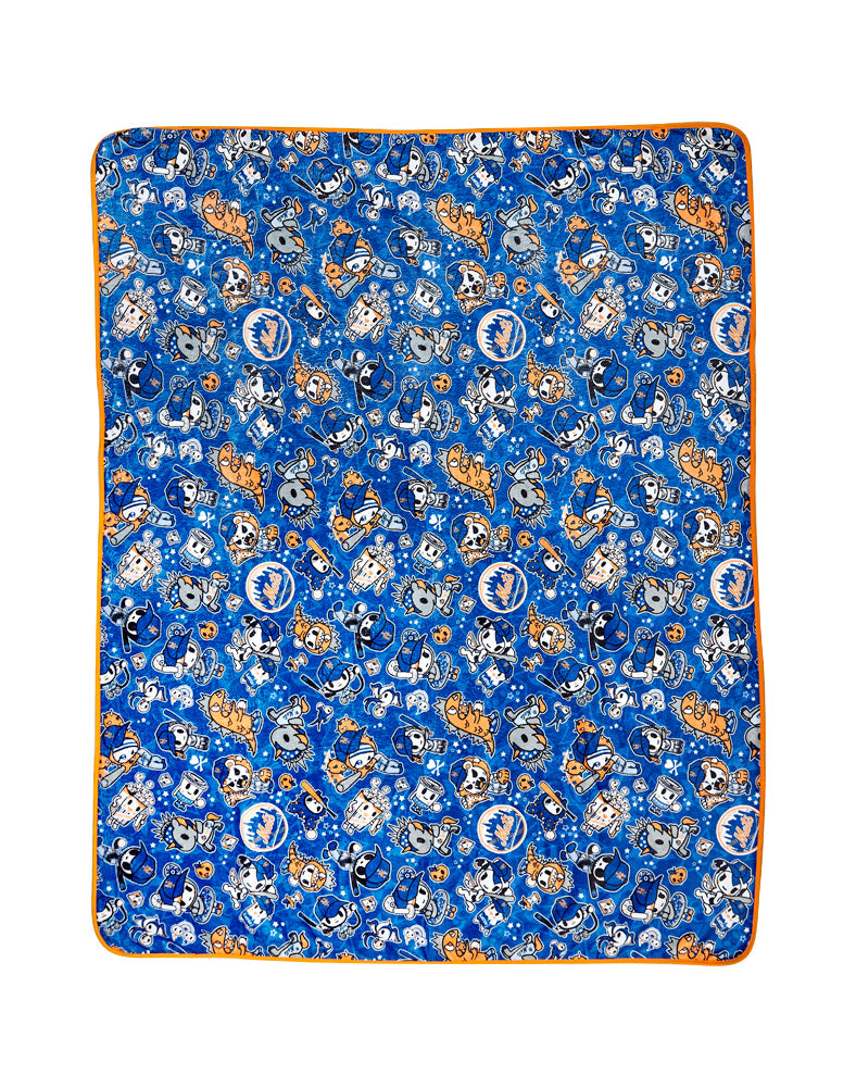 tokidoki x MLB Los Angeles Dodgers Blanket