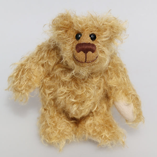 Bobbin a very cute and little mohair atist teddy by Barbara-Ann Bears ...