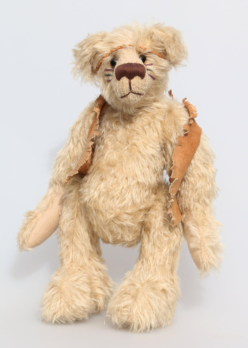 Jericho Joe is a mohair artist teddy bear by Barbara Ann Bears – Wild ...