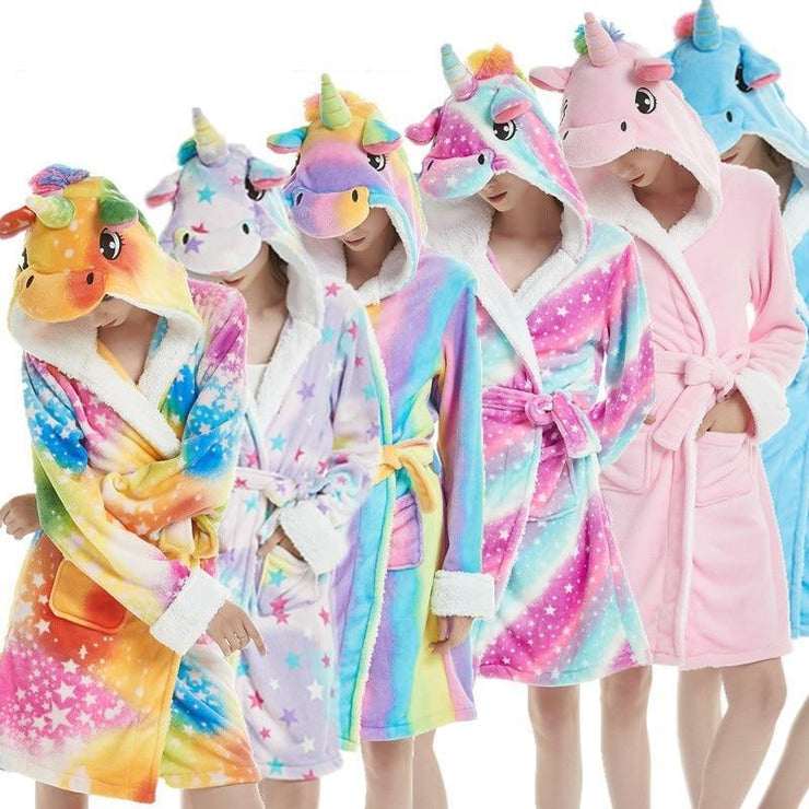 robe de chambre licorne 12 ans