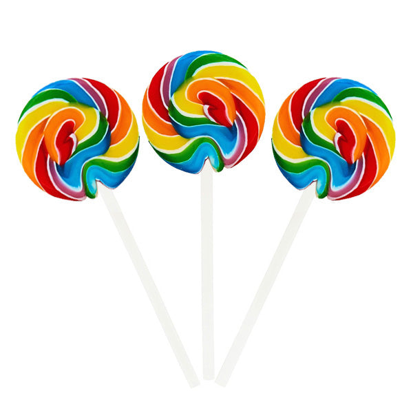 Rainbow Swirl Lollipops – YumJunkie