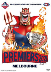 AFL Melbourne Demons shop 2021 Premiers DVD