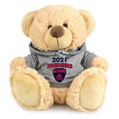 AFL Melbourne Demons shop 2021 Premiers hooded plush bear