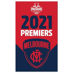 AFL Melbourne Demons shop 2021 premiers wall flag