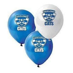 AFL Geelong Cats shop team balloons