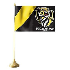 Back to work - AFL Richmond Tigers desk flag